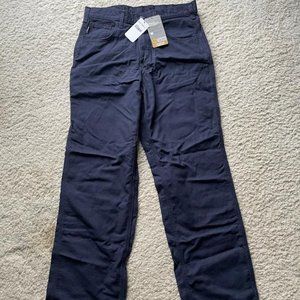 Carhartt FRB159 Flame Resistant Pants 32X32 NWT  Dark Navy Blue